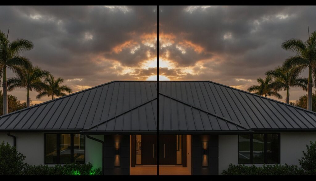 Standing Seam vs. Corrugated Metal Roof: The No-BS Guide for Florida Homeowners